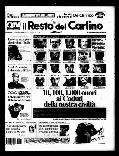 Il Resto del Carlino : giornale dell'Emilia